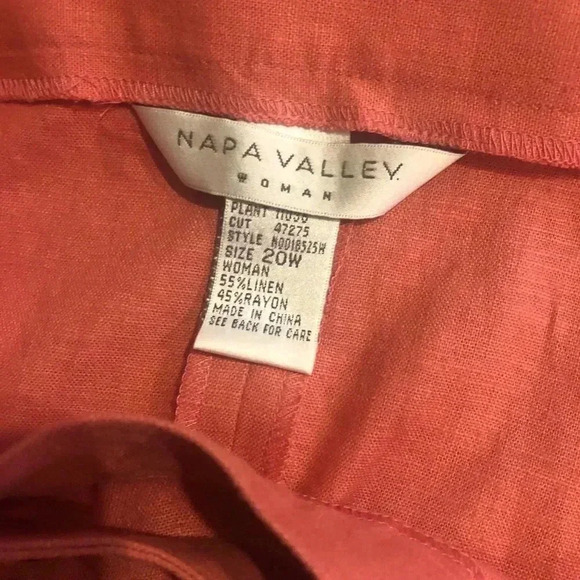 NWT-Napa valley coral skirt sz 20w - Picture 3 of 4
